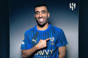 紧急摇人官方：34岁前锋哈姆达拉租借加盟新月，今天加入训练